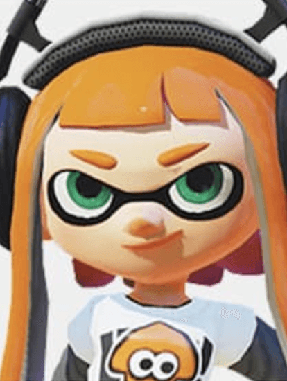 キャラクターノートの前にレイヤー化された服装を表示するスプラトゥーンOCメーカーのワークフローステップ
