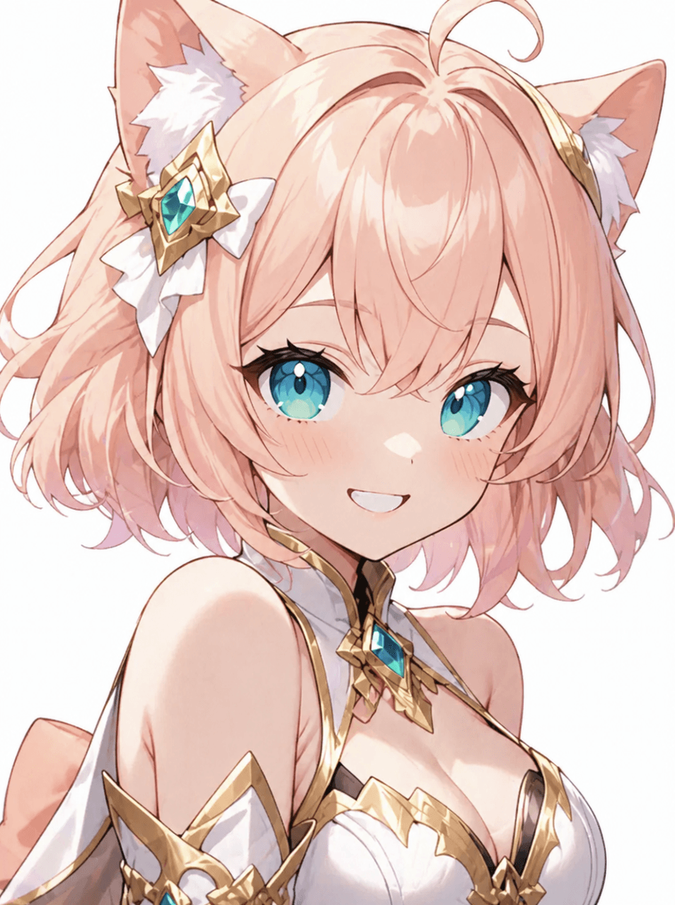 Perchance AI OC Maker example featuring quest guide in party lineups